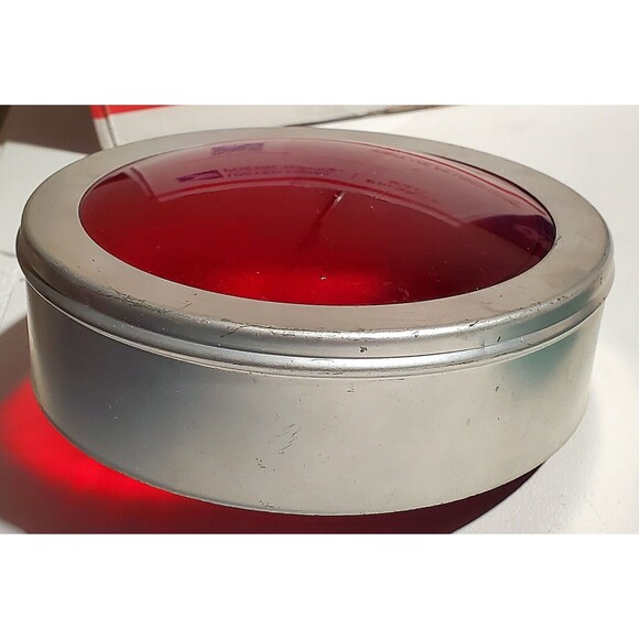 VTG LENS LOT Traffic Light Stop Signal 5" Glass Round 3 Red 1 Green 4 Piece Trim - Picture 11 of 16